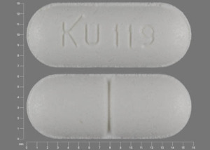 KU 119 Pill White Capsule/Oblong - Pill Identifier