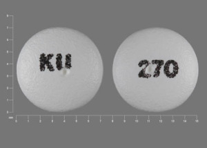 Oxybutynin chloride extended-release 5 mg KU 270