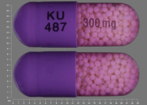 Verapamil hydrochloride extended-release 300 mg KU 487 300 mg