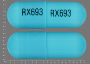 Clindamycin hydrochloride 300 mg RX693 RX693