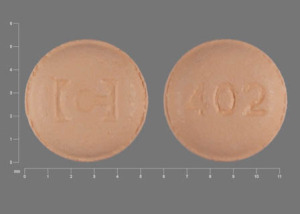Pill 402 C Orange Round is Gabitril