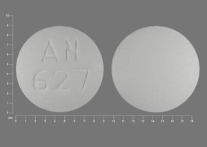 An 627 Pill Images White Round