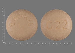 La pilule SANKYO C22 est Benicar HCT 12,5 mg / 20 mg