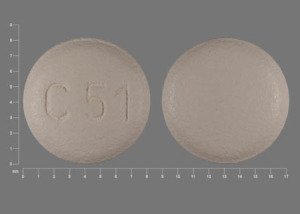 Pill C51 Orange Round is Tribenzor