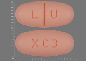 Pill LU X03 Orange Oval is Levetiracetam