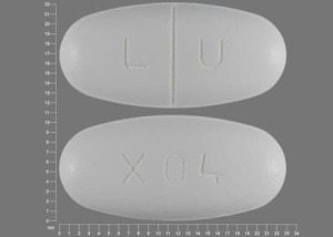 Pill LU X04 White Oval is Levetiracetam