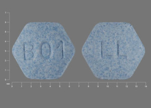 Hydrochlorothiazide and lisinopril 12.5 mg / 10 mg B01 LL