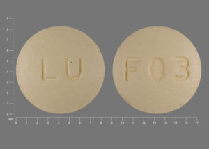 Quinapril hydrochloride 20 mg LU F03