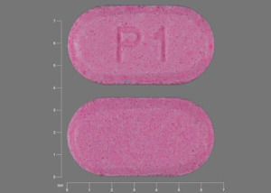 Pill P1 Pink Capsule-shape is Pramipexole Dihydrochloride
