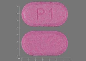 Pill P1 Pink Capsule/Oblong is Pramipexole Dihydrochloride