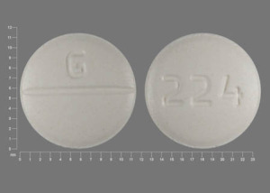 Lithium carbonate extended release 450 mg G 224