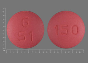 Pill G51 150 Pink Round is Ranitidine Hydrochloride
