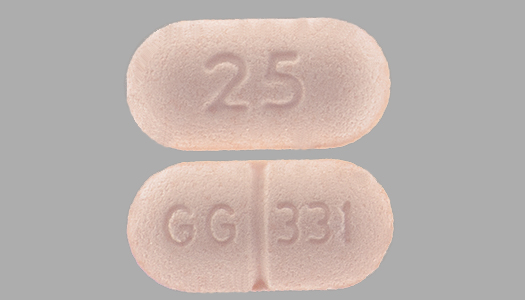 Pill GG 331 25 is Levo-T 25 mcg (0.025 mg)