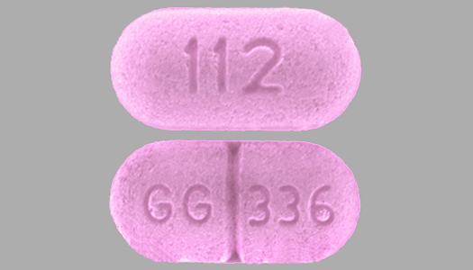 Pill GG 336 112 Pink Oval is Levo-T