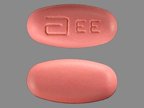 Pill a EE Pink Elliptical/Oval is Erythromycin Ethylsuccinate
