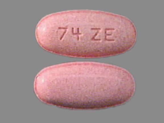 La pilule 74 ZE est l'érythromycine éthylsuccinate 400 mg