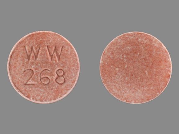 Lisinopril 20 mg WW 268