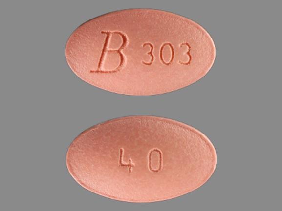 Simvastatin 40 mg B 303 40