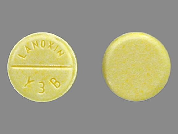 Lanoxin 125 mcg (0.125 mg) LANOXIN Y3B