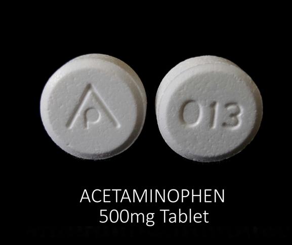 Acetaminophen 500 mg AP 013