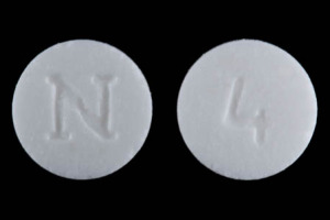 Pill N 4 is Nitrostat 0.4 mg