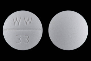 Isosorbide mononitrate 20 mg WW 33