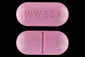 Amoxicillin trihydrate 875 mg WW 951