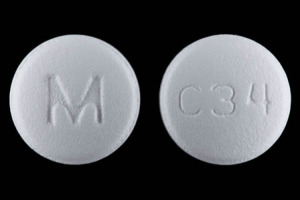 Carvedilol 25 mg M C34