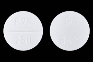 Penicillin V potassium 250 mg PVK 250 GG 949