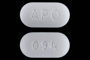 Pill APO 094 White Capsule/Oblong is Doxazosin Mesylate