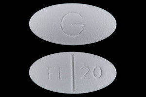 Fluoxetine hydrochloride 20 mg G FL 20