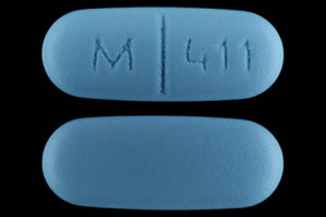 Verapamil hydrochloride extended-release 240 mg M 411