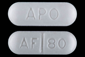 Pill APO AF80 is Sotalol Hydrochloride (AF) 80 mg