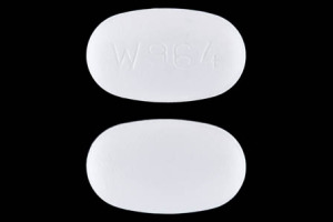 Pill W 964 White Oval is Azithromycin