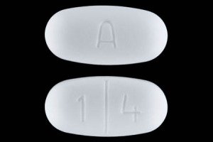 Metformin hydrochloride 1000 mg A 1 4