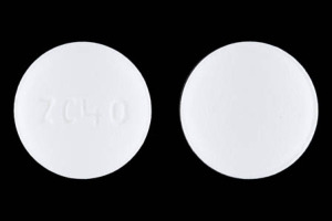 Pill ZC40 White Round is Carvedilol