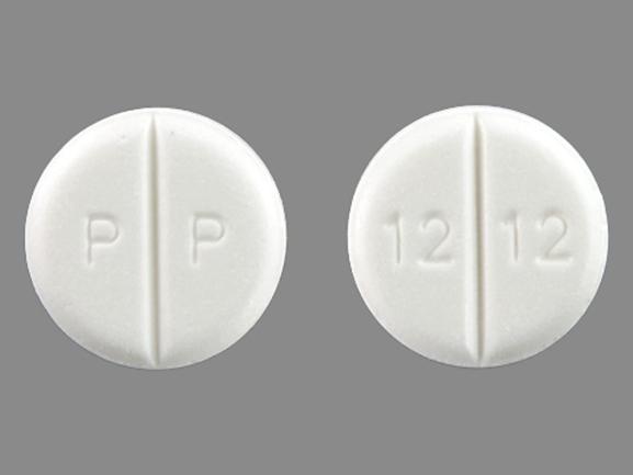 Pill P P 12 12 White Round is Pramipexole Dihydrochloride