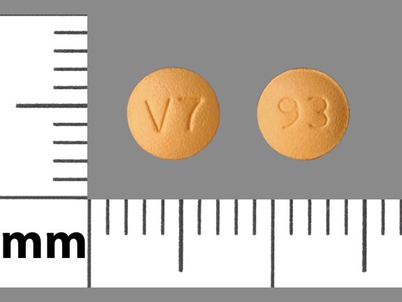 Quetiapine fumarate 25 mg V7 93