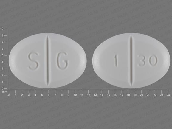 Pramipexole dihydrochloride 1 mg S G 1 30