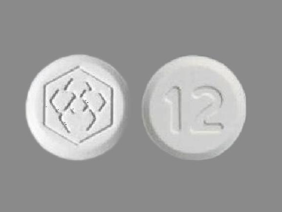 Fanapt 12 mg logo 12