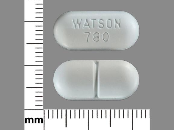 Pill WATSON 780 Blue Oval is Sucralfate