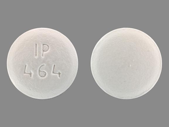 Pill IP 464 White Round is Ibuprofen