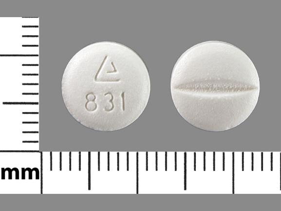 Metoprolol Succinate Extended-Release 50 mg (Logo 831)