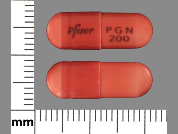 Lyrica 200 mg Pfizer PGN 200