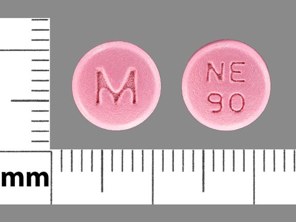 Nifedipine extended-release 90 mg M NE 90