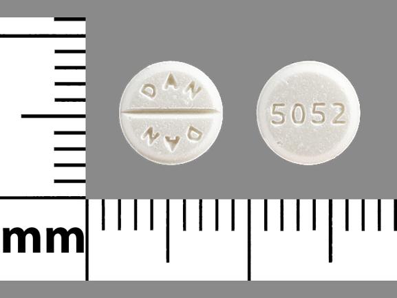 Prednisone 5 mg 5052 DAN DAN