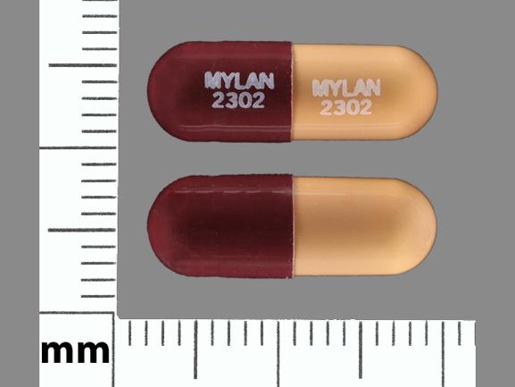 Prazosin hydrochloride 2 mg MYLAN 2302 MYLAN 2302
