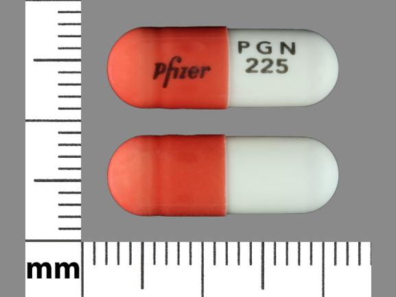 Lyrica 225 mg Pfizer PGN 225