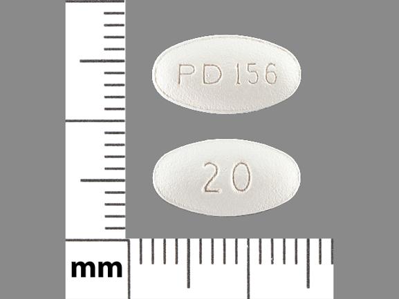 Atorvastatin calcium 20 mg PD 156 20