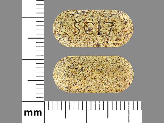Sci7 Pill Images Yellow Elliptical Oval